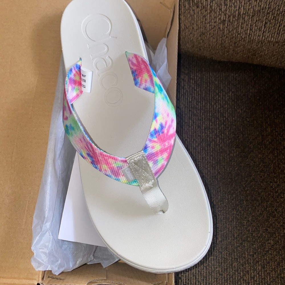 Chaco Women's Multicolor Tie-Dye Sandals